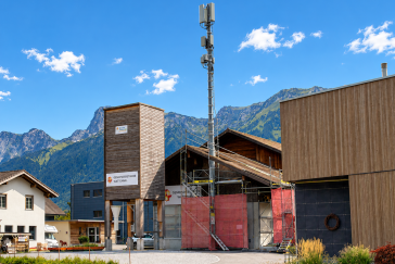 Medienmitteilung Swisscom - Mobilfunkanlage